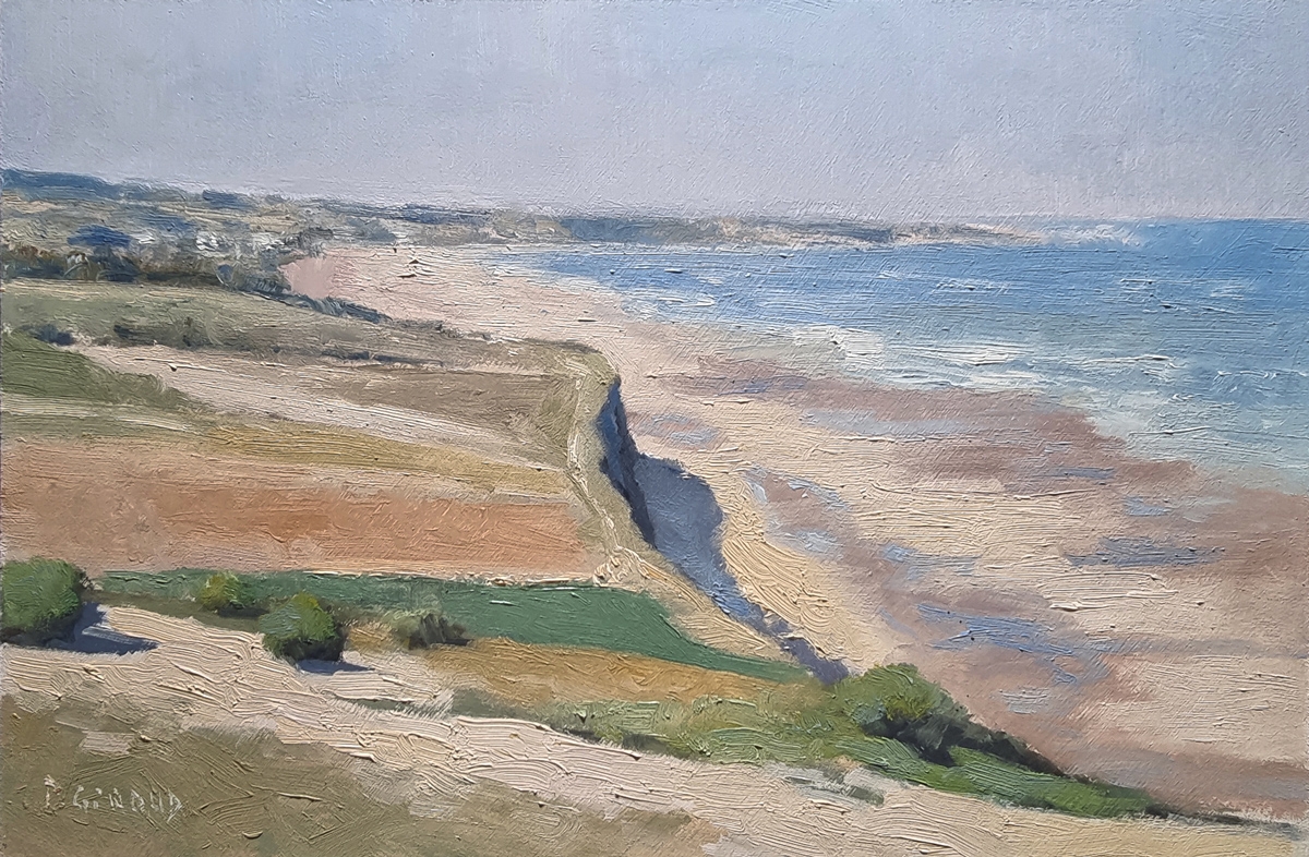 Peinture : Cap Blanc Nez Côte d'Opale