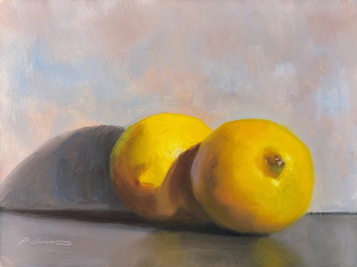 Peinture : 2 Citrons 