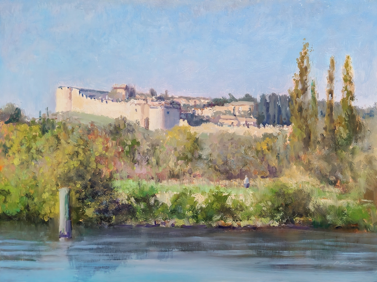 Peinture : Villeneuve Lès Avignon 