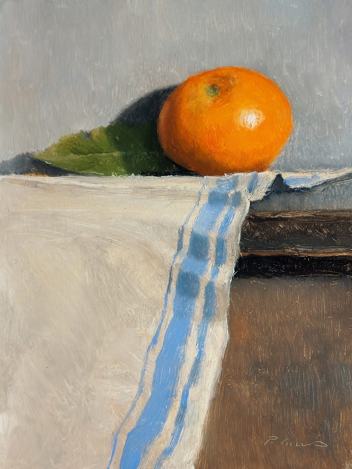 Peinture : Clémentine 