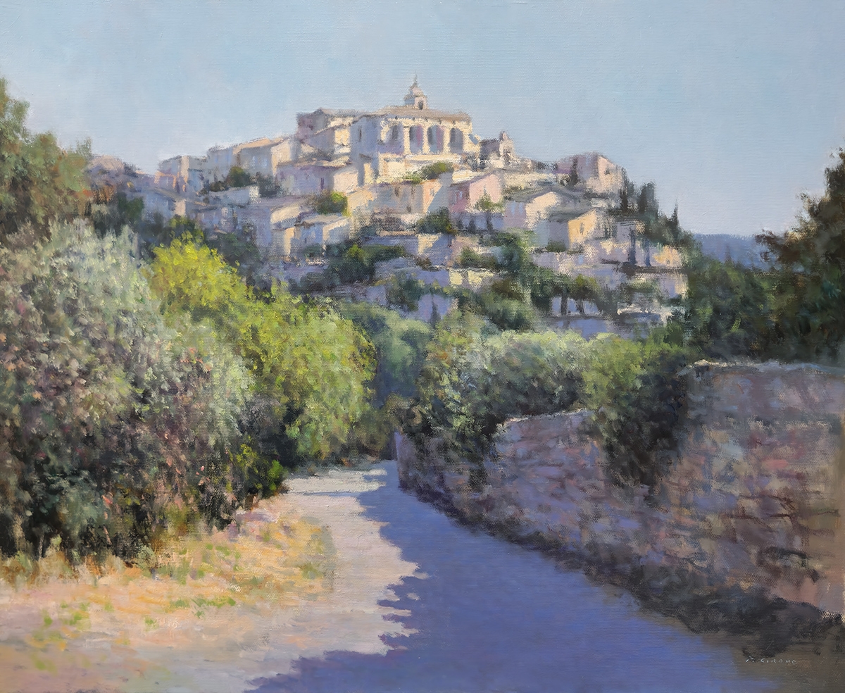 Peinture : Gordes 