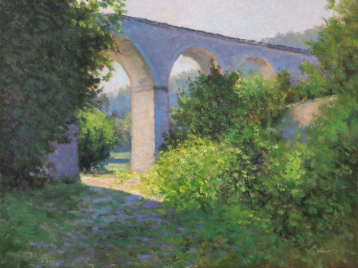 Peinture : Chemin de Chantereine 